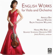English works for viola and orchestra