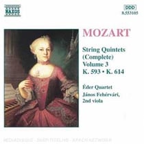 Mozart:str.quintets K593/614