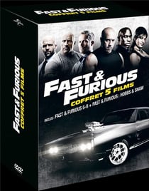Fast & Furious - Coffret 5 films : Fast & Furious 5-8 + Fast & Furious : Hobbs & Shaw