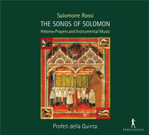 Les cantiques de Salomon et oeuvres instrumentales