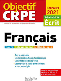 Objectif CRPE (édition 2021)
