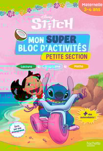 Disney : Stitch - Mon super bloc d'activités de Petite Section