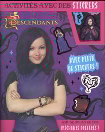 Descendants - activités avec des stickers