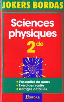 Sciences physiques seconde