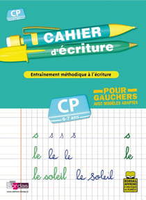 Cahier d'écriture pour gauchers - CP