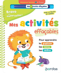Bravo les maternelles ! : mes activités effaçables - MS