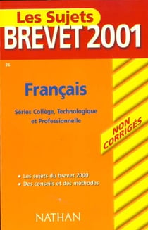 Sujets brevet francais