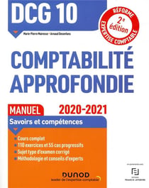 Dcg 10 - comptabilite approfondie - dcg 10 - dcg 10 comptabilite approfondie - manuel - 2020/2021 (édition 2020/2021)