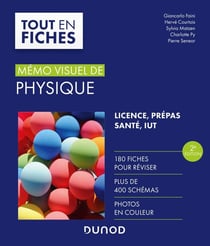Mémo visuel de physique - tout en fiches (2e édition)