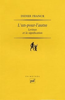 L'un-pour-l'autre - Levinas et la signification
