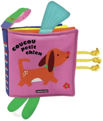 Coucou petit chien : Livre tissu