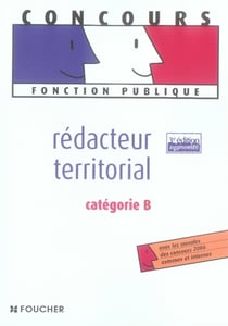 Rédacteur territorial - catégorie b