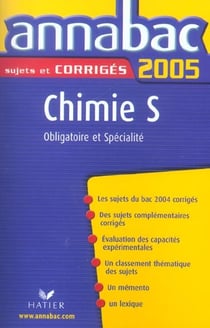 Chimie terminale s (edition 2005)