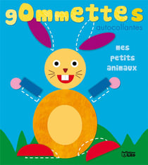 Gommettes - mes petits animaux - lapin