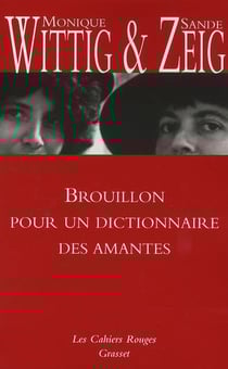 Brouillon pour un dictionnaire des amantes