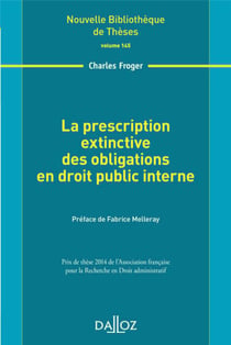 La prescription extinctive des obligations en droit public