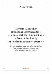 Devenir « conseiller immobilier expert en 2016 »