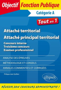 Attaché territorial - Attaché principal territorial. Concours interne, 3e concours et examen professionnel
