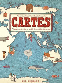 Cartes + tiré à part - Voyage parmi mille curiosités et merveilles du monde