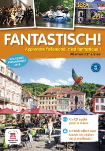 Fantastisch ! : allemand - 2e année - CD audio classe + DVD