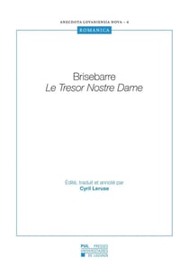 Brisebarre : Le tresor nostre dame