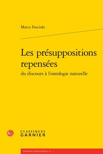 Les présuppositions repensées du discours à l'ontologie naturelle