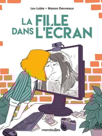 La fille dans l'écran