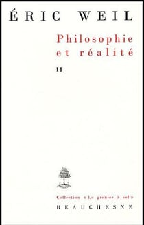 Philosophie et réalité Tome 2