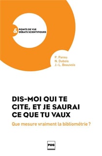 Dis-moi qui te cite, et je saurai ce que tu vaux
