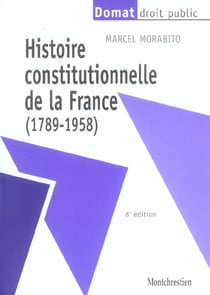 Hist.const.france de 1789 a... 8e (8e edition)