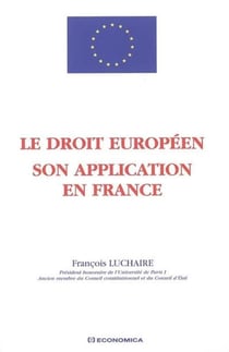 DROIT EUROPEEN (LE)