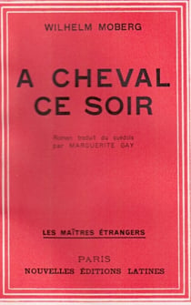 À cheval, ce soir