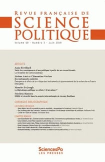 Revue francaise de science politique n.68/3