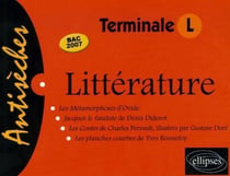 Littérature - terminale l - bac 2007