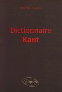 Dictionnaire kant