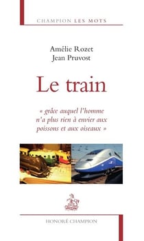 Le train - "grâce auquel l'homme n'a plus rien à envier aux poissons et aux oiseaux"