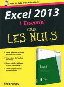 Excel 2013 Pour Les Nuls