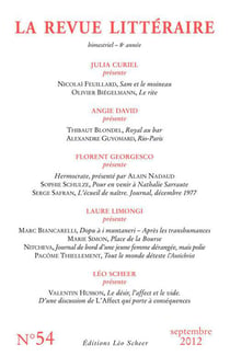 LA REVUE LITTERAIRE n.54