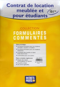 LOCATION MEUBLEE ET ETUDIANT 2008 (POCHETTE)