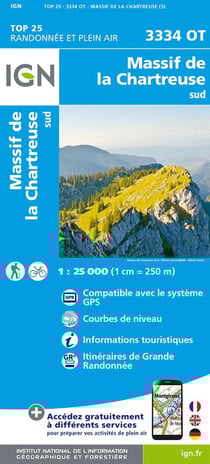 3334OT - Massif de Chartreuse sud (5e édition)
