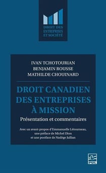 Droit canadien des entreprises à mission