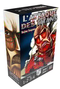 L'attaque des titans - coffret integrale vol.1 -L'attaque des titans - coffret integrale vol.1 -1 a t.4