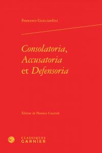 Consolatoria accusatoria defensoria