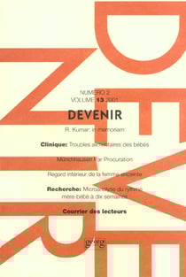 Devenir vol 13 n 2 2001