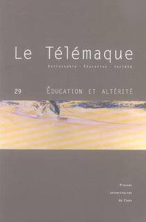 Le Télémaque n.29 : éducation et altérité