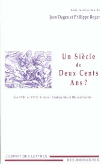 Un siecle de deux cents ans ?