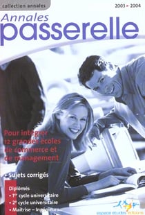 Annales passerelle