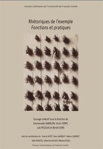 Rhétoriques de l'exemple - fonctions et pratiques