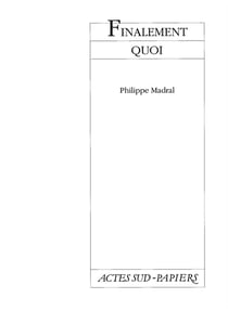 Finalement quoi - illustrations, noir et blanc