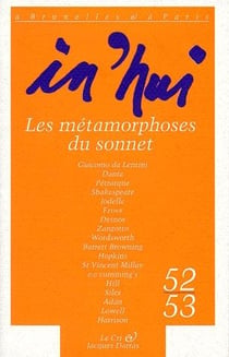 IN'HUI n.52-53 : les métamorphoses du sonnet